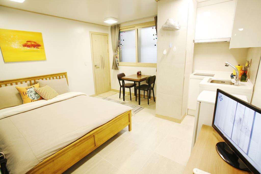 Travelers Planet Studio Type Hostel سيول الغرفة الصورة