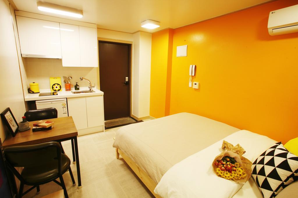Travelers Planet Studio Type Hostel سيول الغرفة الصورة