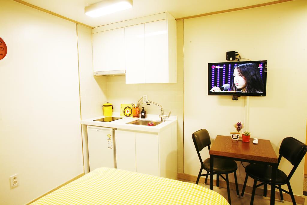 Travelers Planet Studio Type Hostel سيول الغرفة الصورة