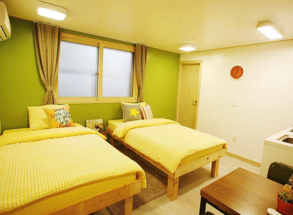 Travelers Planet Studio Type Hostel سيول الغرفة الصورة